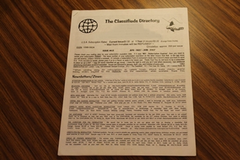 Classifieds Directory June 2007